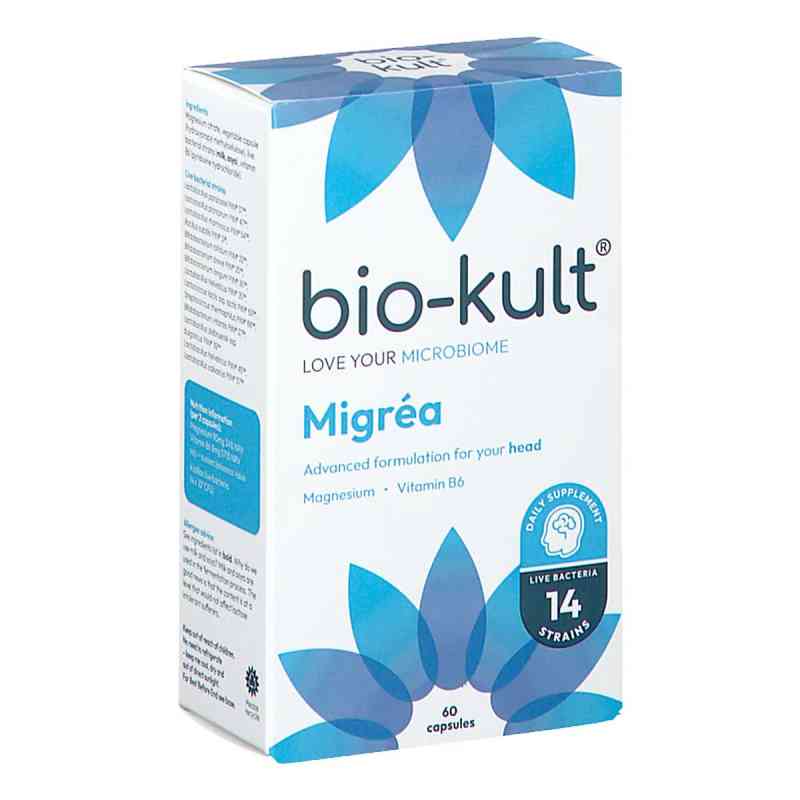 BIO-KULT Probiotyk MIGREA na bóle głowy 60 KAP