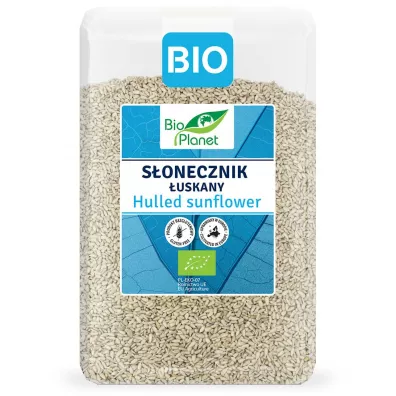 BIO Planet Słonecznik łuskany bezglutenowy BIO 1,5 kg