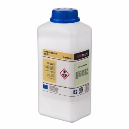 BIOMUS Czteroboran Sodu Dziesięciowodny Boraks 1 kg