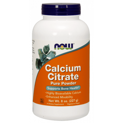 NOW FOODS Calcium Citrate pure powder 227 grams