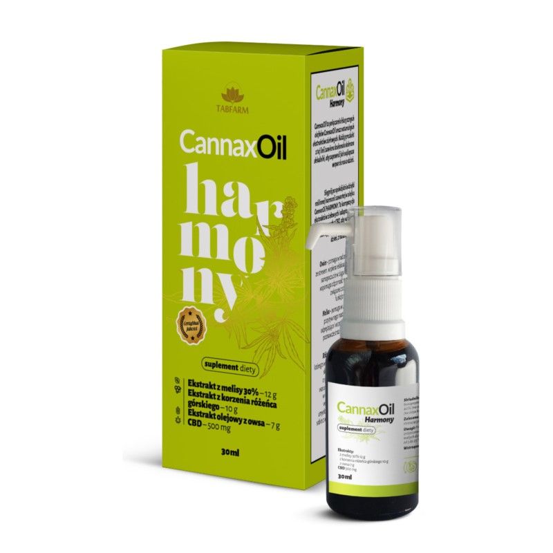 TABFARM CannaxOIl Harmony, Spokój i równowaga, 30 ml