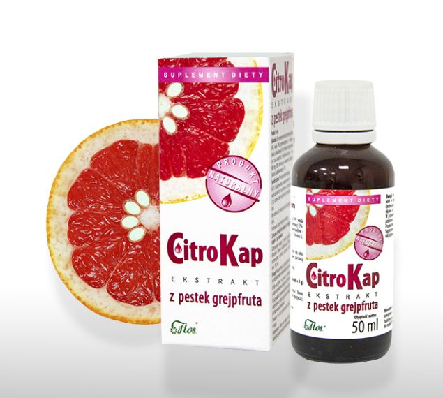 FLOS CitroKap Ekstrakt z pestek grejpfruta 50 ml