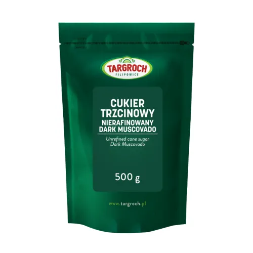TARGROCH Cukier Trzcinowy Dark Muscovado 500g