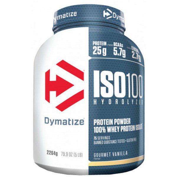 DYMATIZE ISO 100 hydrolizat białka serwatki 2264g