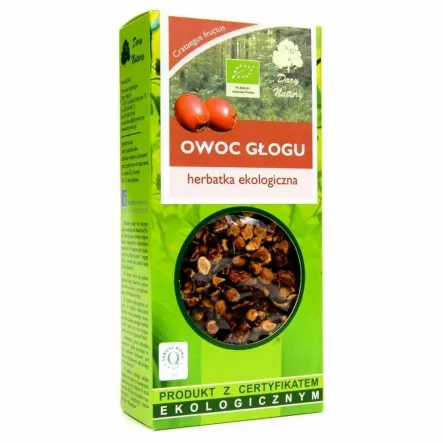 DARY NATURY Owoc Głogu, herbatka ekologiczna 100g