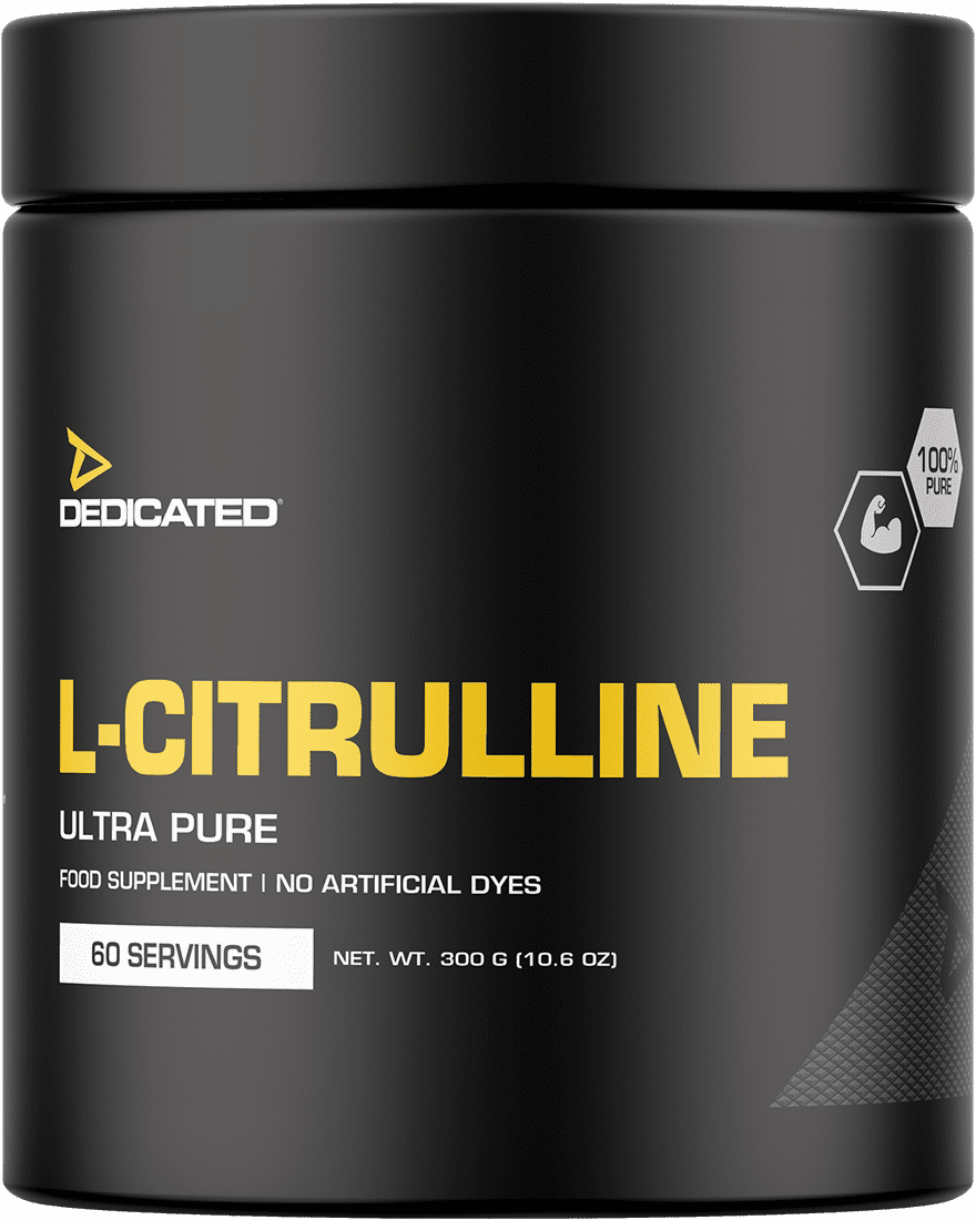 DEDICATED L-Citrulline,  czysta100% l-cytrulina bezsmakowa 300g