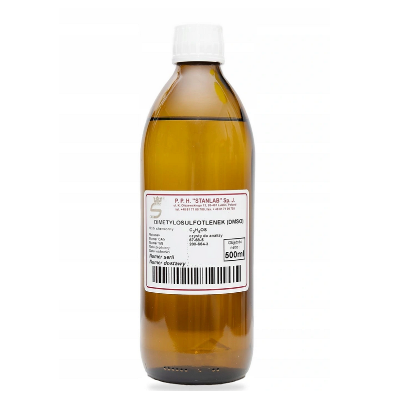 STANLAB DIMETYLOSULFOTLENEK (DMSO) CZDA 500ml