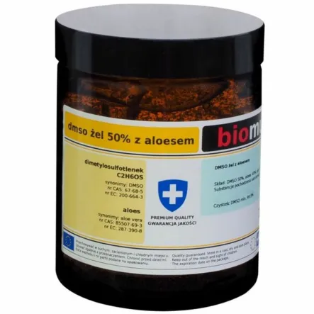 BIOMUS DMSO żel 50% z aloesem 180ml