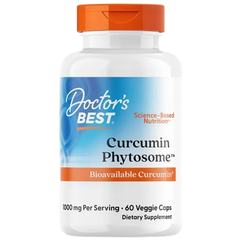 DOCTOR'S BEST Kurkumina Meriva® (Phytosome) | biodostępność potwierdzona badaniami