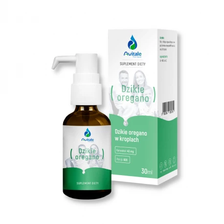 ALINESS Avitale Olejek z dzikiego oregano 90% karwakrolu 30ml