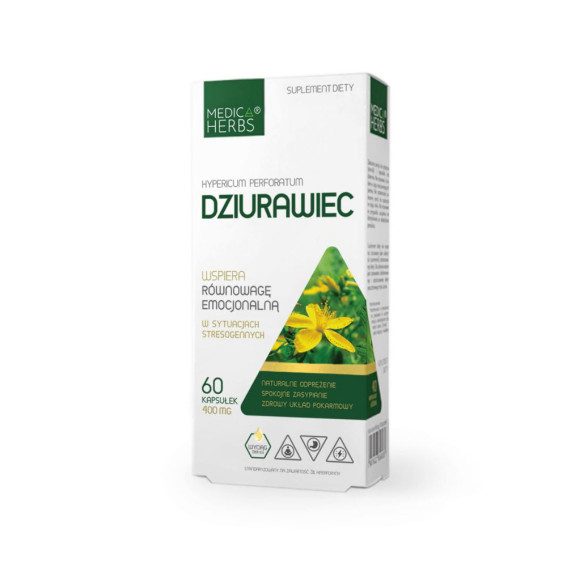 MEDICA HERBS Dziurawiec 400mg 60 kap
