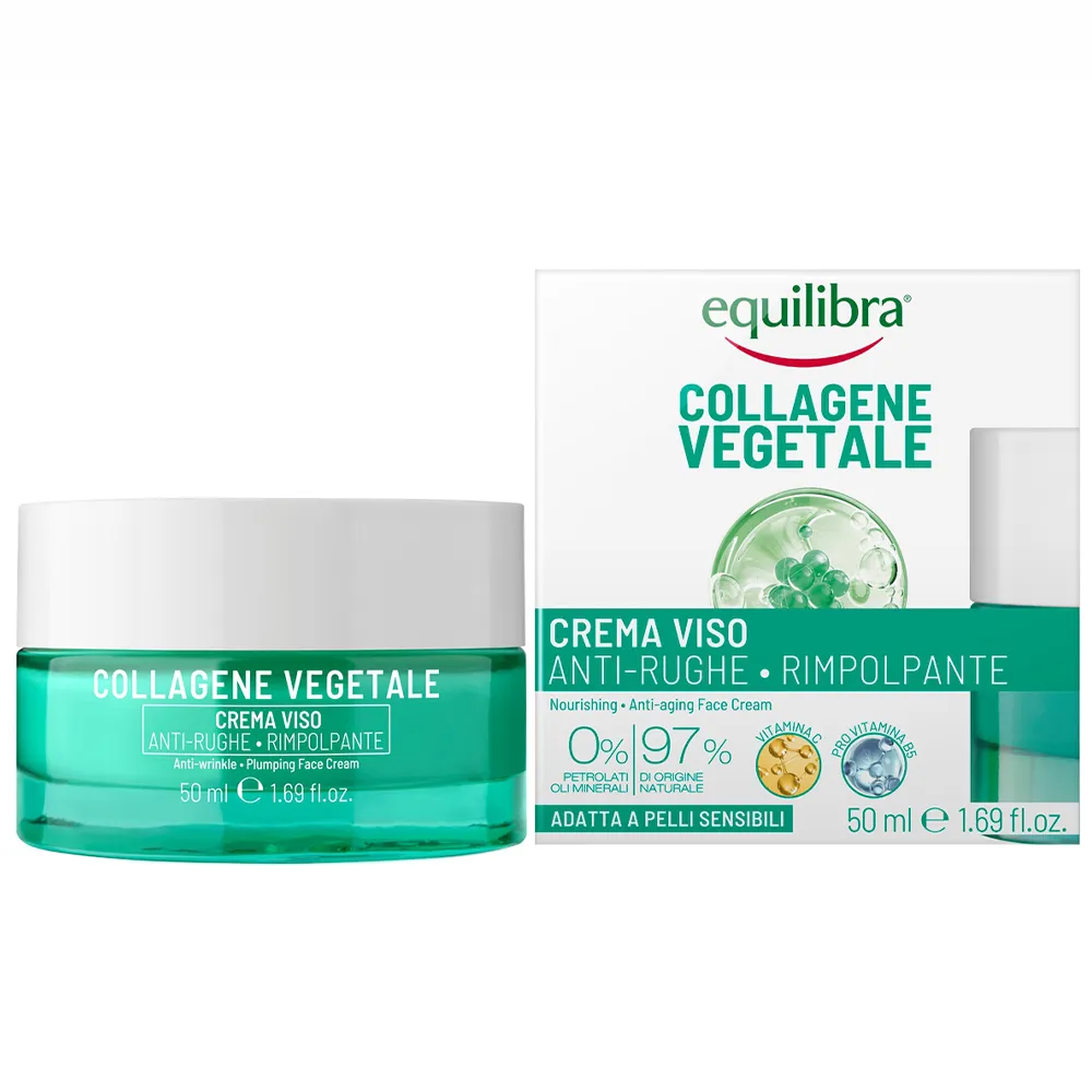 Equilibra Collagene Vegetale – krem przeciwzmarszczkowy z kolagenem roślinnym, 50 ml