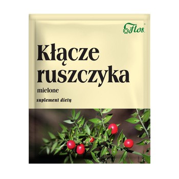 FLOS Kłącze ruszczyka mielone, 50 gram