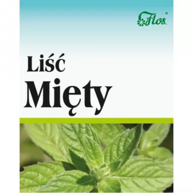 FLOS Liść Mięty - herbatka ziołowa 50 gram
