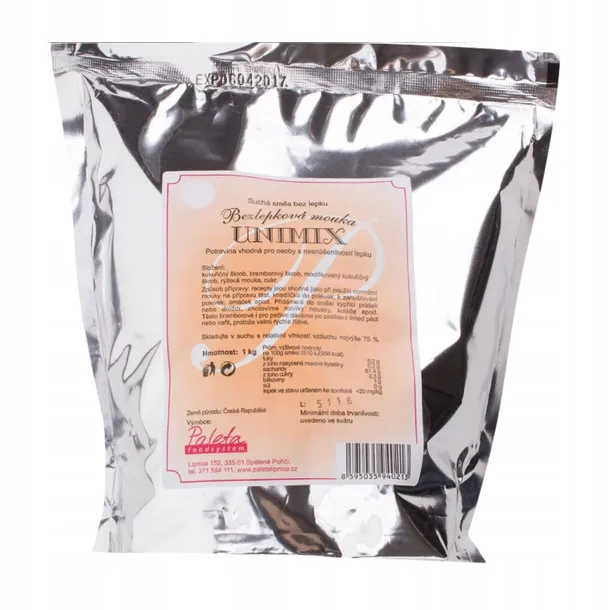 UNIMIX Mąka drobna bezglutenowa 1 kg