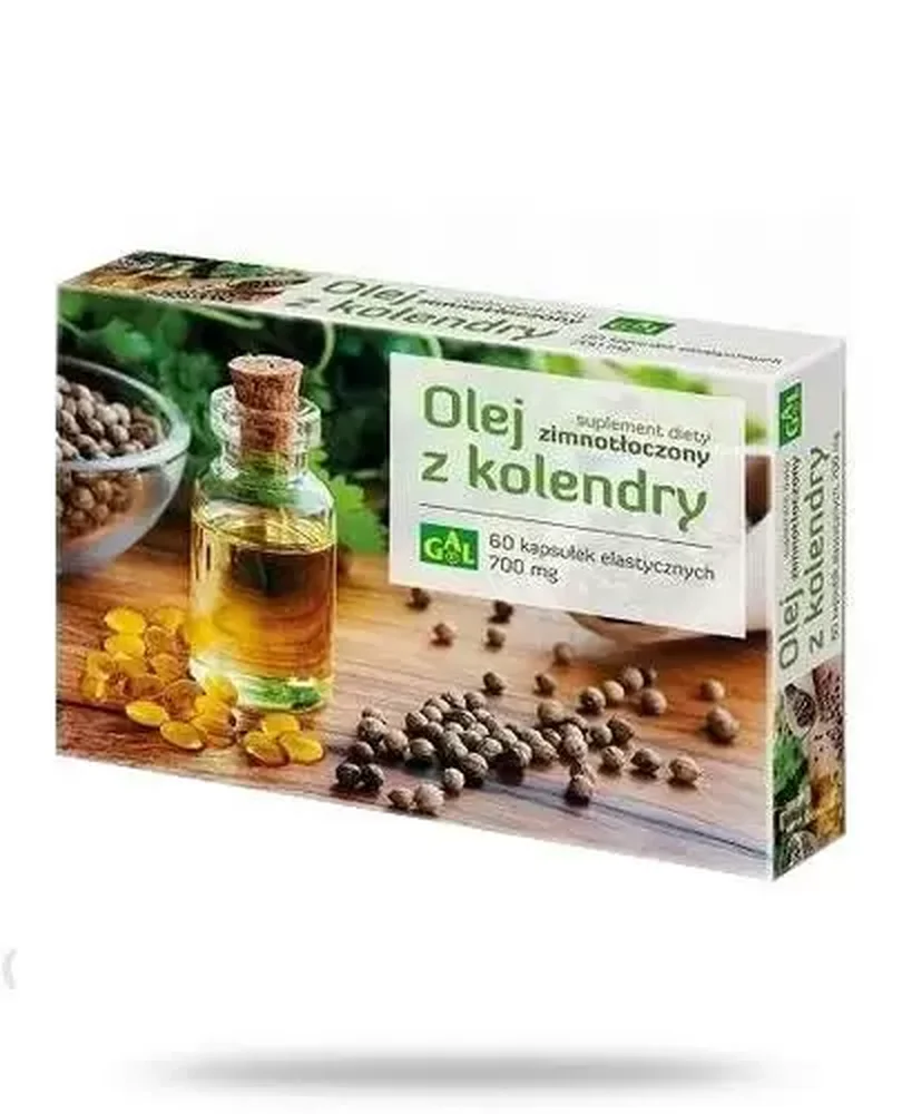 GAL Olej z Kolendry 700mg 60 kapsułek