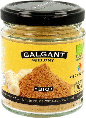 Pięć Przemian Galgant mielony bezglutenowy BIO 75 g