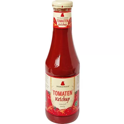ZWERGENWIESE Tomaten Ketchup BIO 500 ml – 79% koncentratu pomidorowego