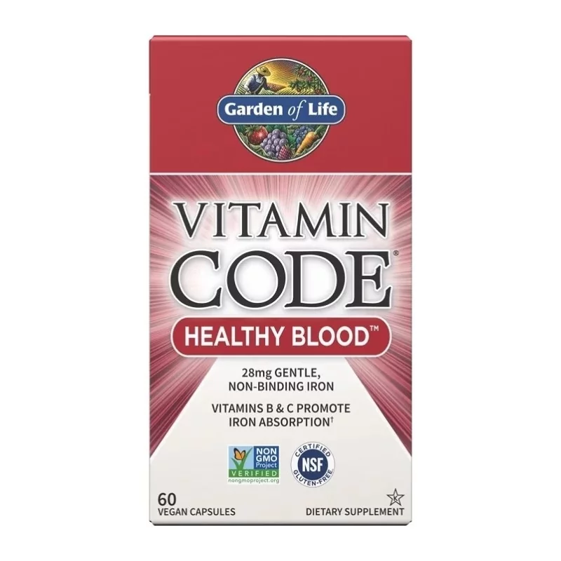 GARDEN OF LIFE VITAMIN CODE Healthy Blood 60vcap
