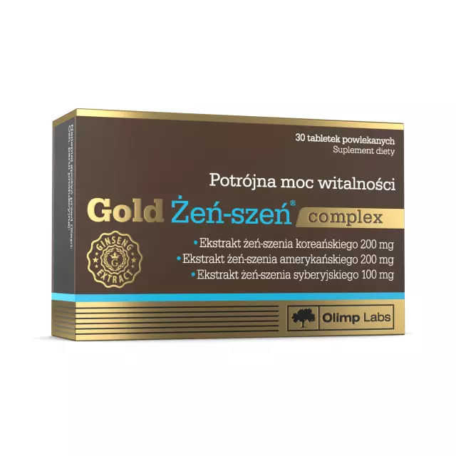OLIMP Gold Żeń-szeń complex - 30 Tabletek