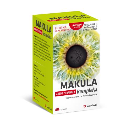 GOODWILL Makula kompleks, luteina i zeaksantyna AREDS 2 60 kap