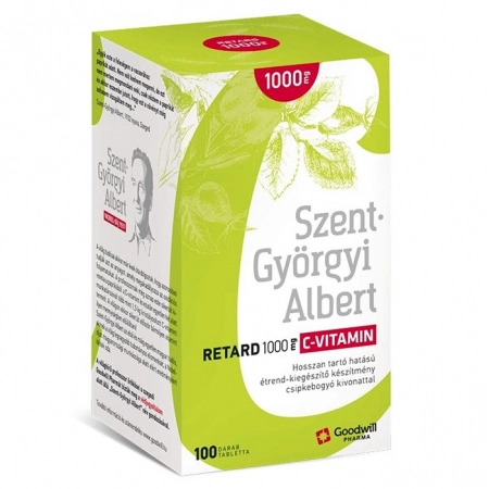 GOODWILL Szent-Györgyi Albert Retard 1000 mg C-Vitamin – 100 tabletek