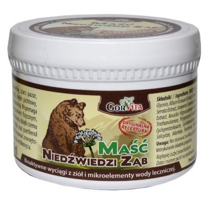 GORVITA Maść Niedźwiedzi Ząb 200 ml