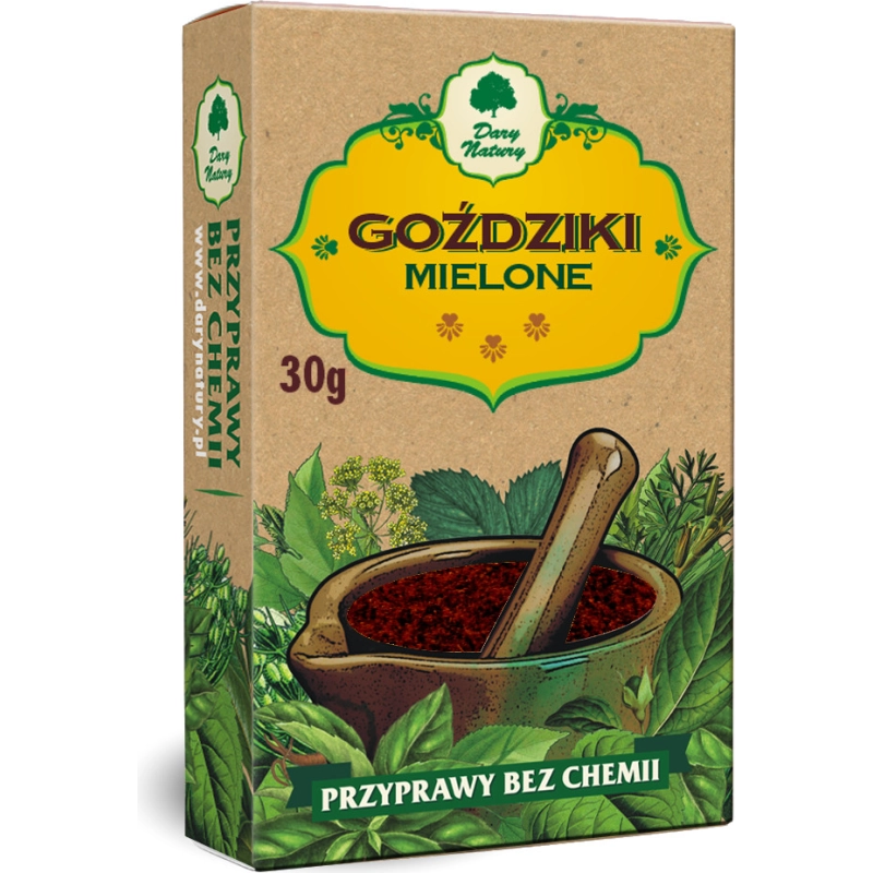 DARY NATURY Goździki mielone 30g