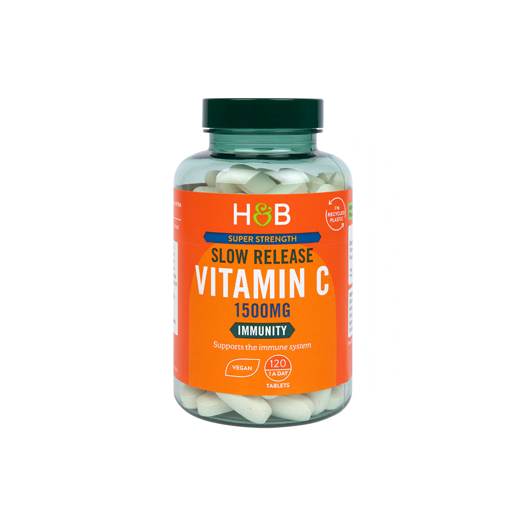 HOLLAND & BARRETT Super Strenght Slow Release Vitamin C 1500mg 120 tab