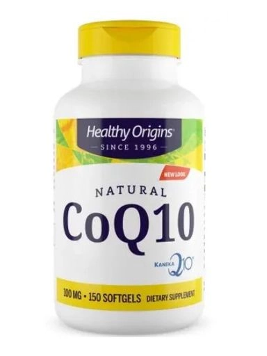 HEALTHY ORIGIN Koenzym Q10 100 mg,  serce, energia, antyoksydacja 150 kapsułek olejowych