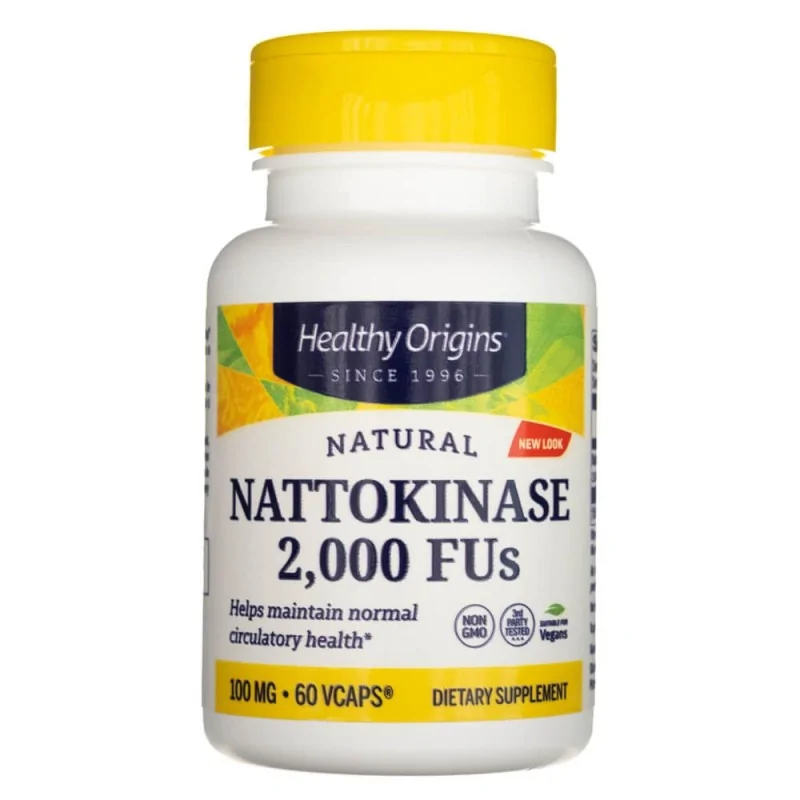 HEALTHY ORIGIN Nattokinase 2000 FUs 60vcaps