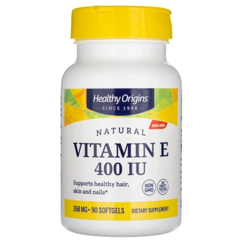 HEALTHY ORIGINS Natural Vitamin E 400IU 90sgel