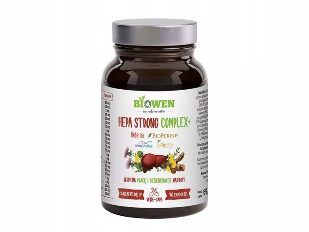 BIOWEN Hepa Strong Complex+ 90 kapsułek