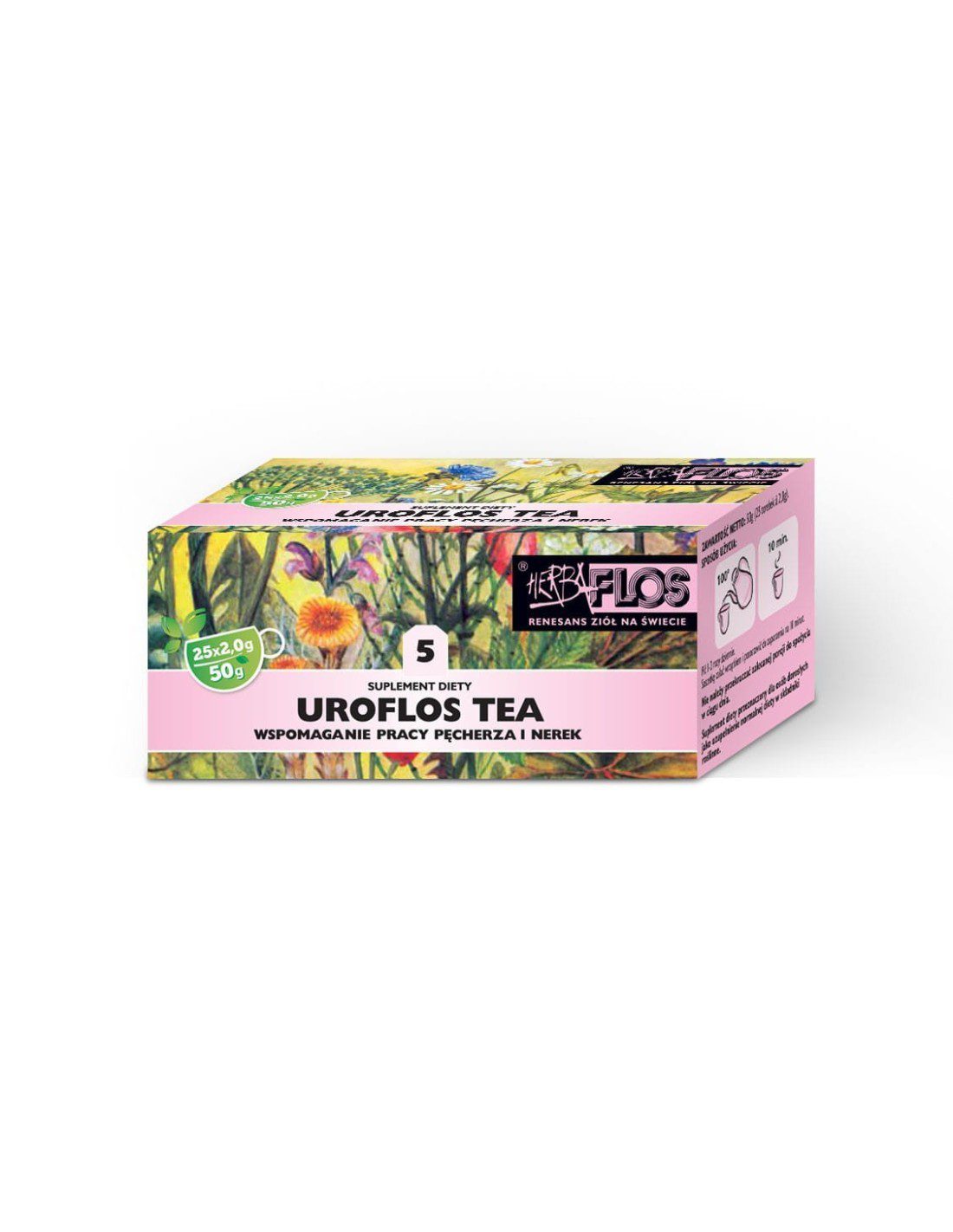 HERBA-FLOS Uroflos tea fix 20x2 g