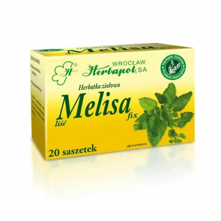 HERBAPOL WROCŁAW Melisa Fix – herbatka ziołowa, 20 saszetek