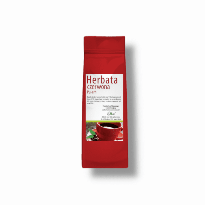 FLOS Herbata Czerwona Pu-erh 100g