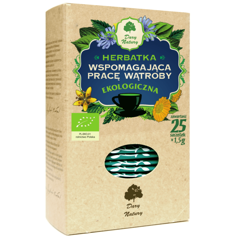 DARY NATURY Wspomagająca Pracę Wątroby fix 25x1,5g