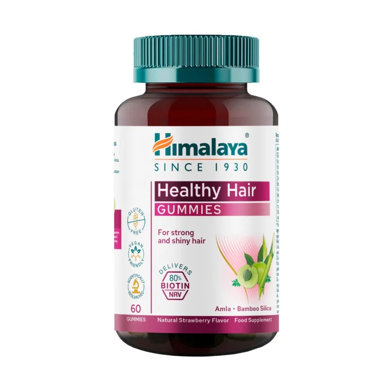 HIMALAYA Healthy Hair Gummies – żelki na włosy 60 sztuk