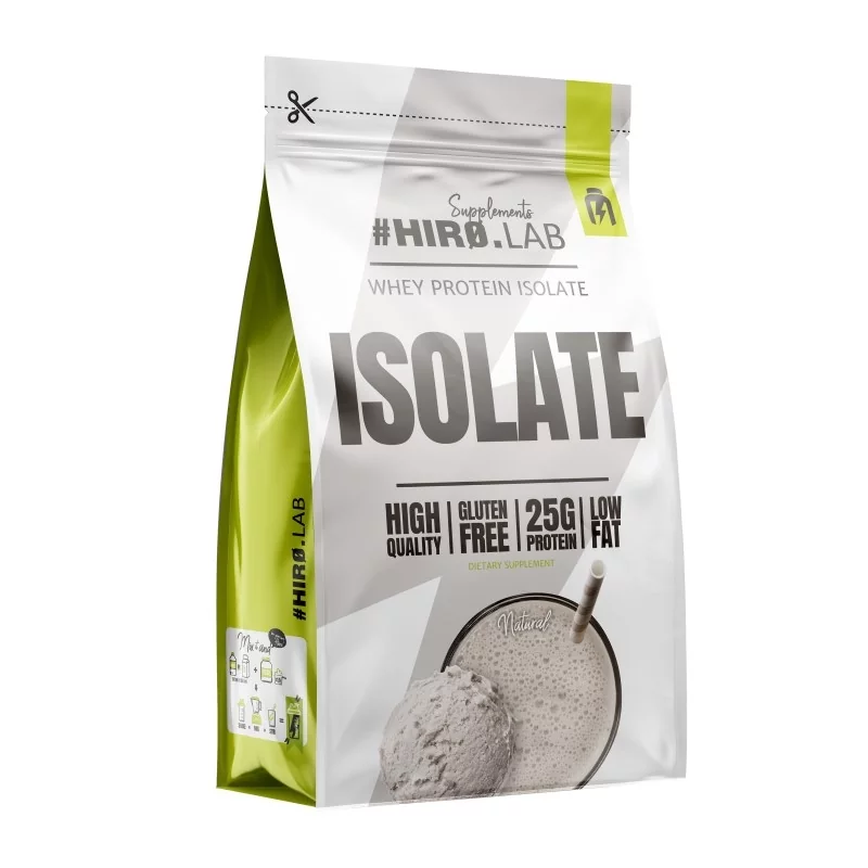 HIRO.LAB Odżywka białkowa izolat białka - WPI smak naturalny 700g