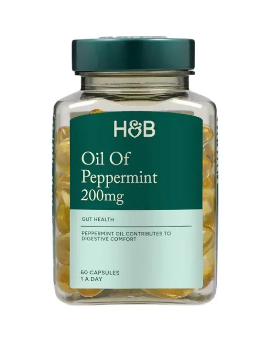Holland & Barrett Oil of Peppermint 60 kapsułek