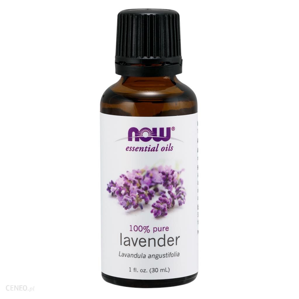NOW FOODS 100% pure Lavender Oil, olejek lawendowy 30 ml