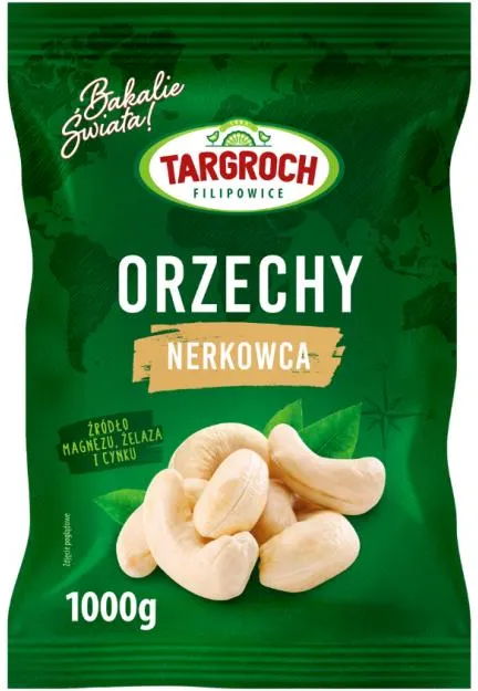 TARGROCH Orzechy nerkowca całe 1 kg