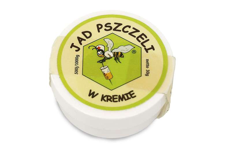 Jad Pszczeli w Kremie 500j (Apitoksyna) – Maść do Masażu