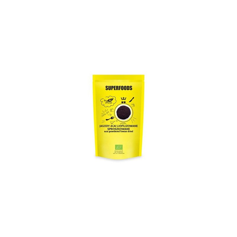 BIO PLANET – Jagody Açaí liofilizowane BIO 100 g