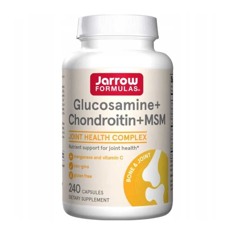 JARROW FORMULAS Glucosamine + Chondroitin + MSM 240 cap
