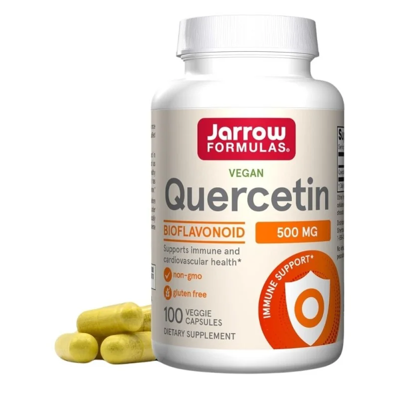 JARROW FORMULAS Quercetin kwercetyna  500mg 100 vcap
