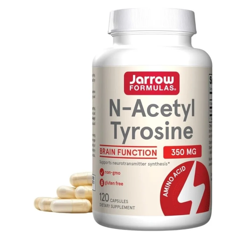 JARROW FORMULAS N-Acetyl Tyrosine 350mg - NALT 120 Kapsułek