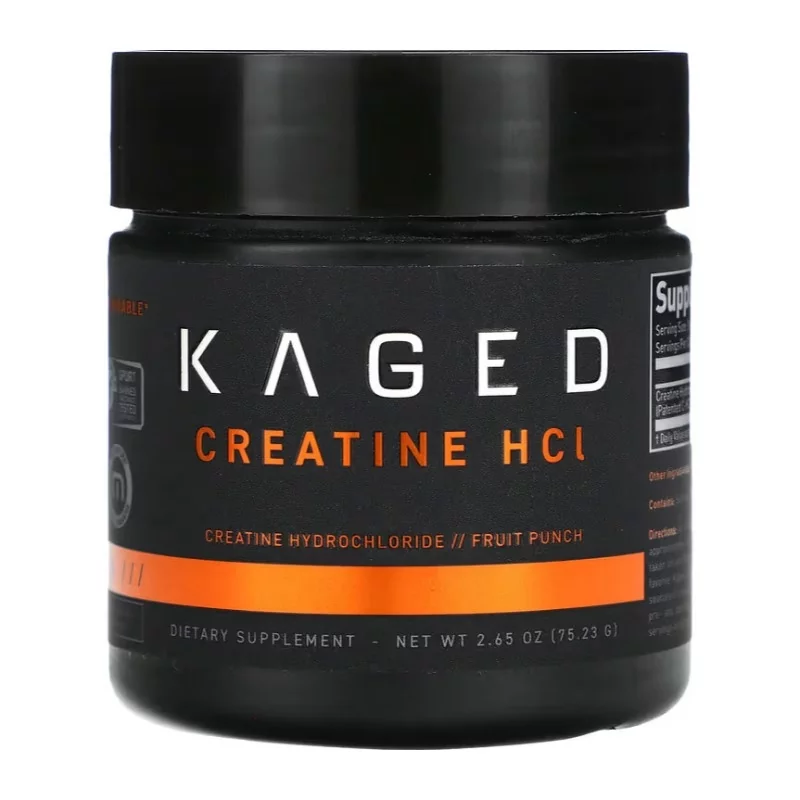 KAGED MUSCLE Kreatyna HCL fruit punch 75,23g