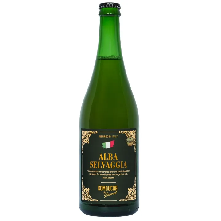 KOMBUCHA by Laurent Alba Selvaggia -  Fiołek i Pomarańcza BIO 750 ml