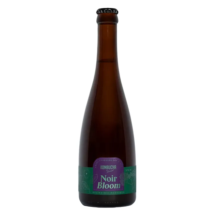KOMBUCHA by Laurent  Kwiat Czarnego Bzu na Buku Noir Bloom BIO 375 ml